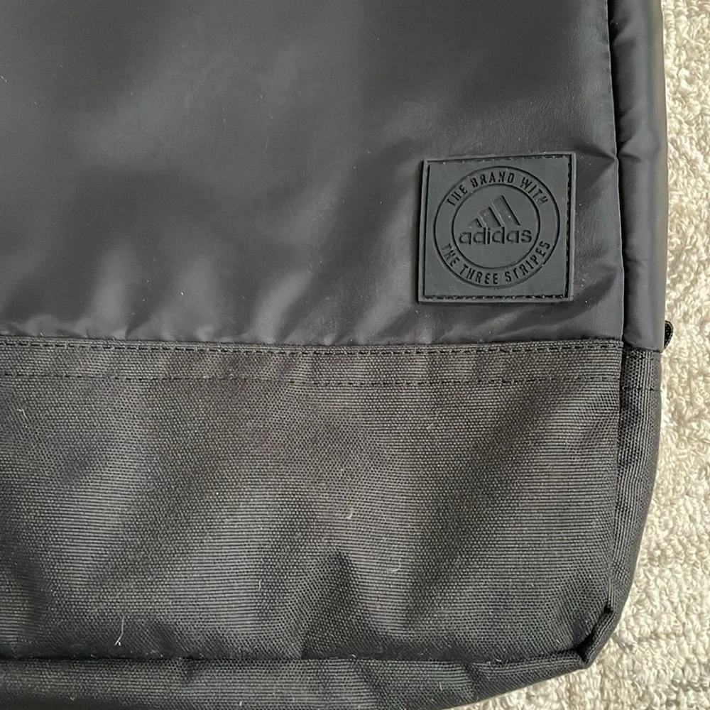 Adidas Creator backpack. Black. Tech friendly with laptop sleeve. New with tags. - Picture 2 of 12